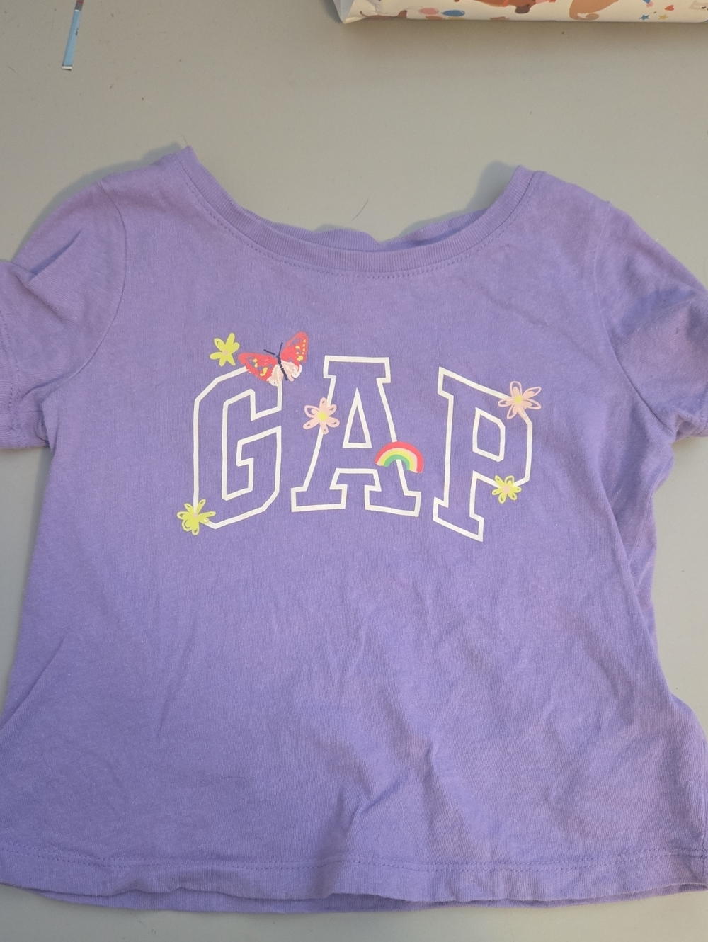 GAP Lavender Short-Sleeve Tee 3T